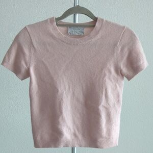 Everlane Pink Short Sleeve Top